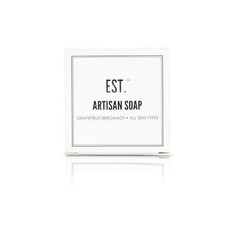 EST Artisan Soap, 30gm, Square Bar, Boxed, Grapefruit-Bergamot, PK 288